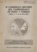 Congresos y consejos de la Secretaría de Comunidades Campesinas - novena carpeta