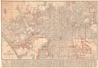 Thomas Bros. map : main portion of Los Angeles and vicinity / compiled and published by Thomas Bros.
