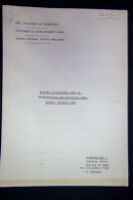 Rapport d'activité 1985 et programmation des activités 1986