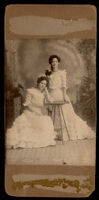 Belle Johnson Butler and Helena Theresa Johnson Harper, circa 1896