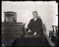 Judge Frank C. Collier, Los Angeles, 1930s