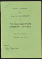 Sixth Conference of Heads of Government of the Commonwealth Caribbean Countries