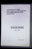 Plan de travail 1999-2003