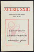 ACURIL XXIII: Exhibitor's Brochure - Folleto de los Exhibidores - Brochure des Exposants
