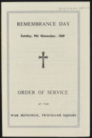 Remembrance Day 1969