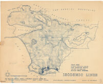 Isodemic lines, Los Angeles basin