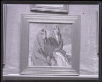 Painting by Walter Ufer titled "Eutou and Atongah," Los Angeles, circa 1924