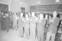 Ceremonia e Dorezimit te flamurit, Kolektivi 35 vjetorit të themelimit te partisë