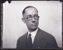 KHJ station manager and announcer E. K. Barnes, Los Angeles, 1925-1930