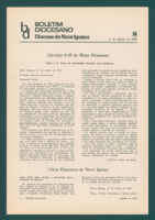 Boletim Diocesano, Edição 8, Agosto 1969