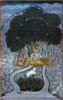 Shiva and Parvati at Kailasa