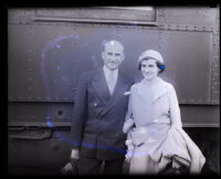 Coco Chanel and film producer Samuel Goldwyn, Los Angeles, 1931