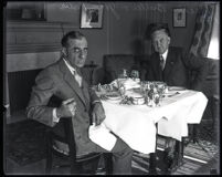 General Smedley Butler and John C. Porter, Los Angeles, 1927
