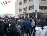 تظاهرات در دانشگاه آزاد تبریز