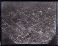 Aerial view of a neighborhood, San Pedro, 1920s