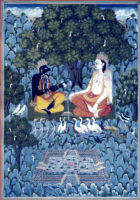 Kaka teaching bhakti to Garuda