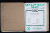 Kenya Weekly News 1961 no. 1815