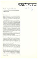 Carta a general Izurieta; Patricia Verdugo