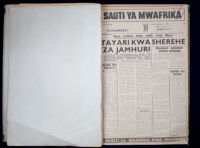 Sauti Ya Mwafrika 1965 no. 169.