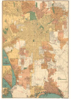 Thomas Bros. map, main portion of Los Angeles and vicinity