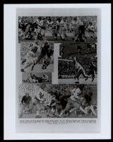 USC yearbook page with photographs of football players, circa 1929