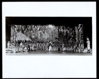 Cast photograph, possibly of the William Grant Still opera "Troubled Island," New York, circa 1949