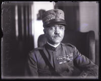 General Pietro Badoglio, Los Angeles, 1921