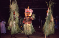 Theyyam festival - Maritheyyam (Mariyāṭṭam) ritual mask dance, Kalliasseri (India), 1984