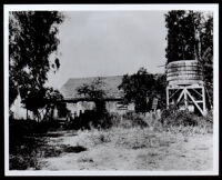 Adobe dwelling on the land of the original Rancho Rodeo de las Agua land grant, now Beverly Hills, 1920