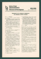 Boletim Diocesano, Edição 68/69, Agosto/Setembro 1974