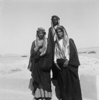 Portrait of young Bedouin men