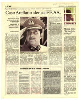 Caso Arellano alerta a FF.AA