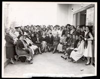 Women who backed Dr. John A. Somerville's candidacy for City Council, Los Angeles, 1950s-1960s