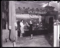 Los Angeles County exhibit at the Southern California Fair, Riverside, 1930