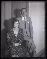 Father and daughter Francisco and Rita Brockmann, Los Angeles, 1931