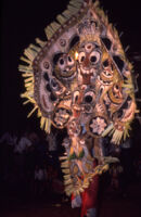 Theyyam festival - Padayāni Theyyam ritual mask dance, Kalliasseri (India), 1984