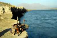 Mujahideen Next To The River