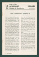 Boletim Diocesano, Edição 269/270, Junho/Julho 1991