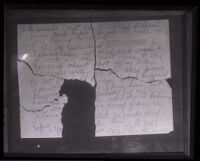 Purported handwritten confession by murder suspect Winnie Ruth Judd, page 01-verso, 1931