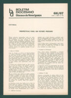 Boletim Diocesano, Edição 66/67, Junho/Julho 1974