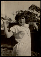 Photograph of a young woman, a friend of the Miriam Matthews family