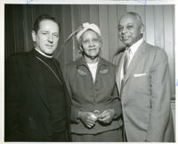 George Lyon Pratt, Dr. Vada Somerville and Norman O. Houston, Los Angeles, 1950s