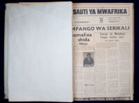 Sauti Ya Mwafrika 1965 no. 172.