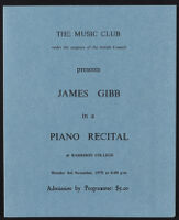 Piano Recital: James Gibb