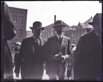 Two men related to the Archur C. Burch murder case, Los Angeles 1921