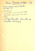 Nota manuscrita "Jaime Troncoso Valdes"