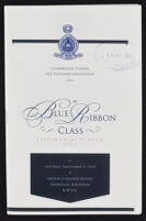 Blue Ribbon Class Testimonial Dinner 2012
