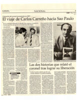 El viaje de Carlos Carreño hacia Sao Paulo