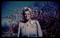 Color portrait of a woman, a friend of the Miriam Matthews family, 1960-1989