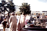 Bazaar at Pul-i-Khishti Mosque